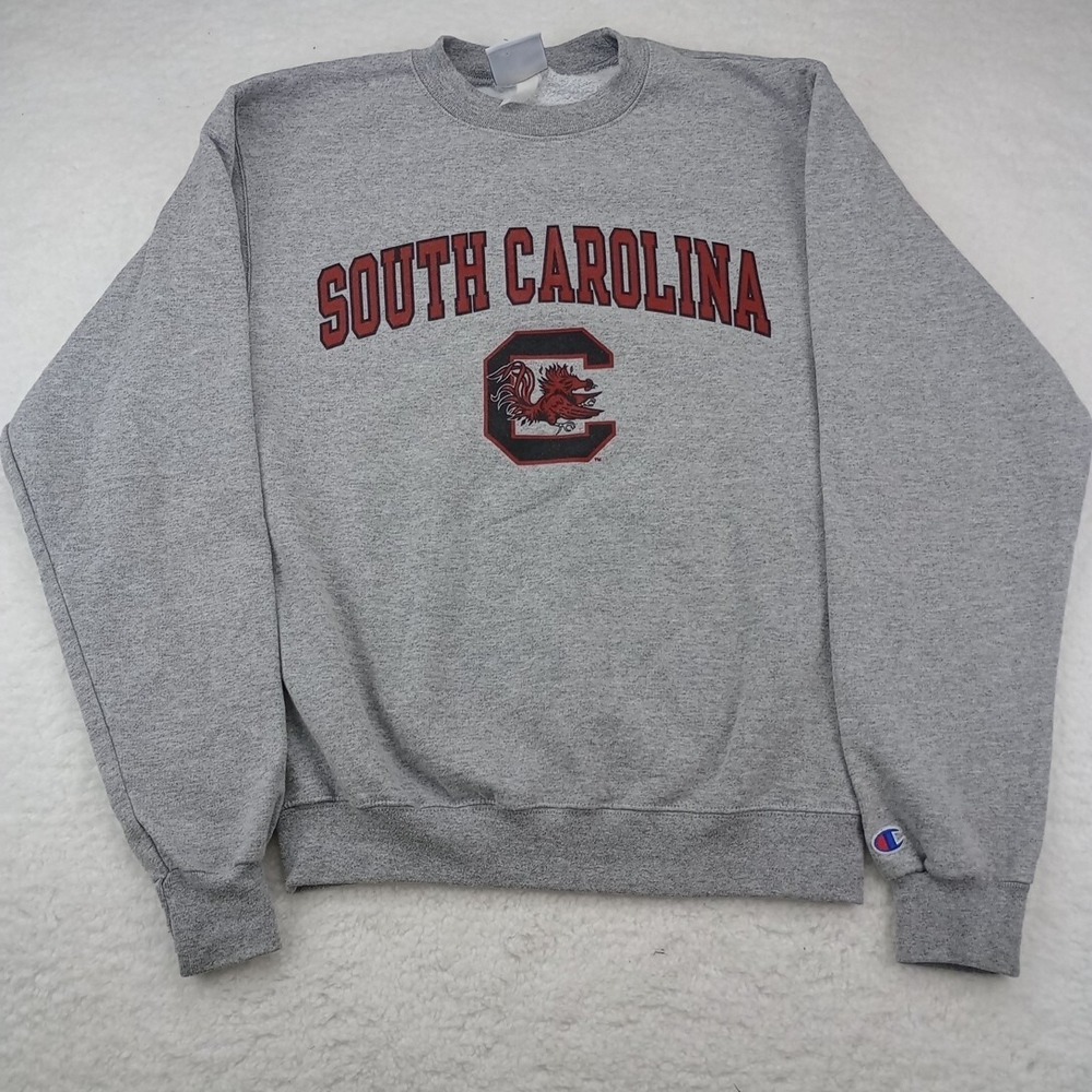 CHAMPION South‎ Carolina Gamecocks College Football Sweatshirt Mens Small